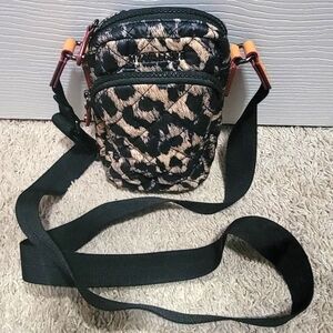 MZ Wallace Handbags Metro Crossbody Bag Tote Micro Animal Print